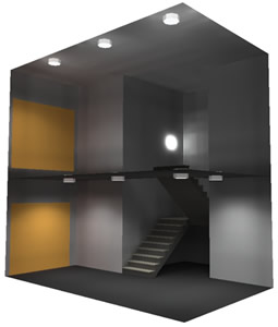 Comprobación del HE3 iluminación