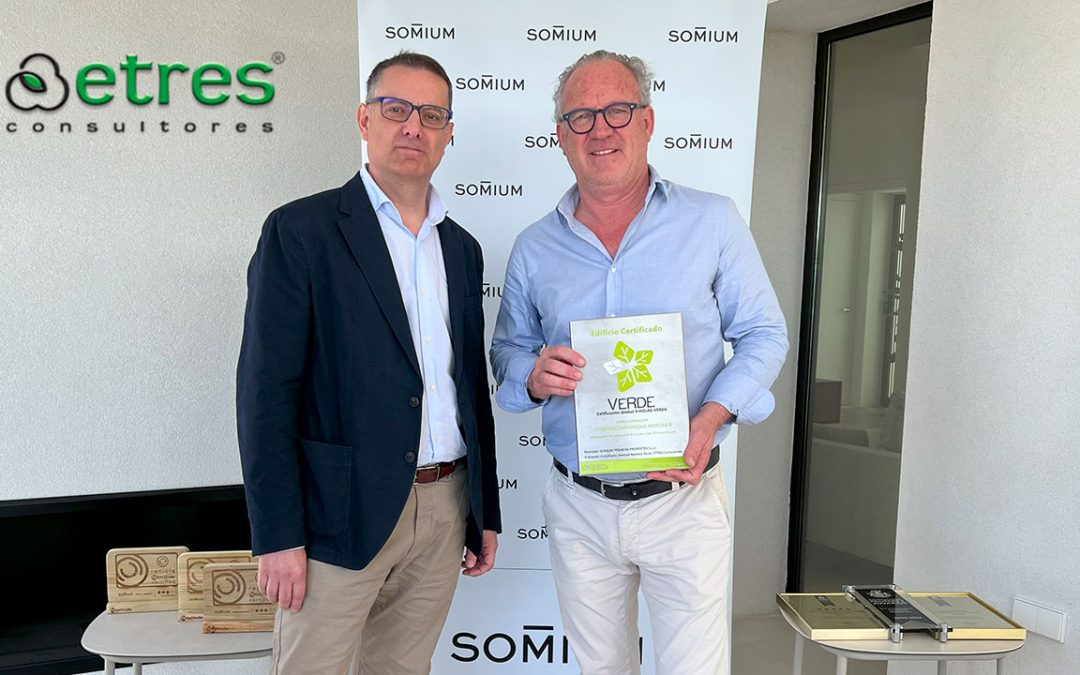 Primera Vivienda en Alicante con Certificado de Sostenibilidad «VERDE» de Cuatro Hojas: Iniciativa de SOMIUM y ETRES Consultores