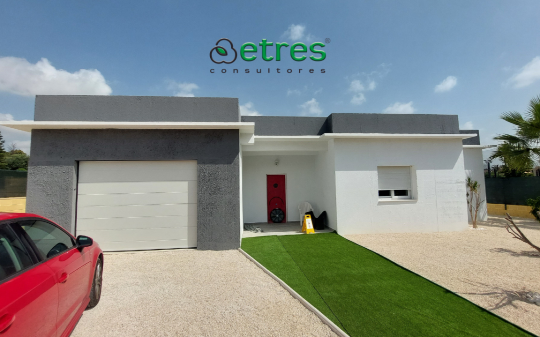 Ensayo Blower Door en una vivienda unifamiliar en Mutxamel