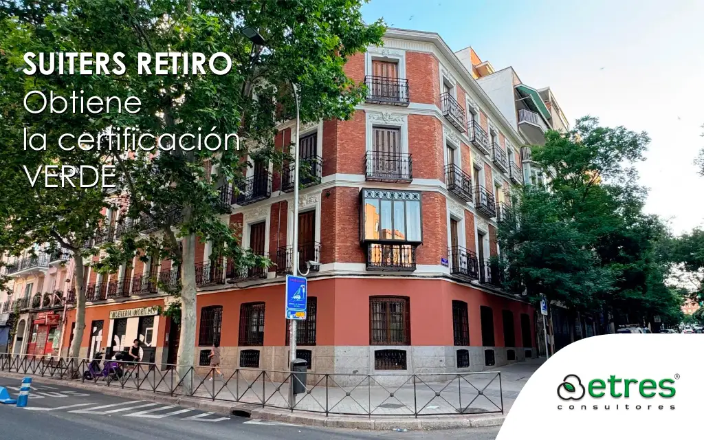 Suiters Retiro obtiene la certificacion VERDE
