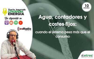 Agua, contadores y costes fijos: cuando el sistema pesa más que el consumo