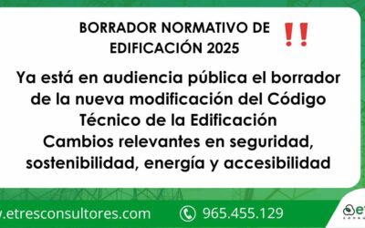  Borrador de la nueva modificación del CTE